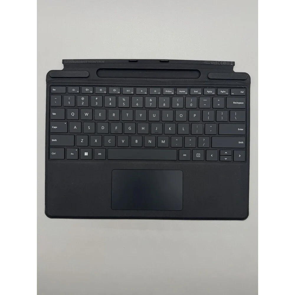 Microsoft Surface Pro Keyboard with Pen Storage Black - Model 1864, 8,9,10 11th